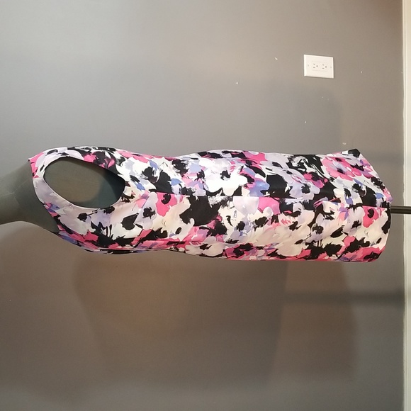 Black Label Evan Picone floral sheath dress with size 10 - 2 piece match jacket - Picture 4 of 17